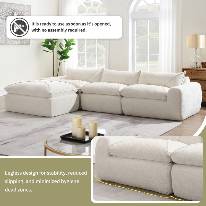 116 in Fully Compressed Sofa with High Density Foam Integrated gallery