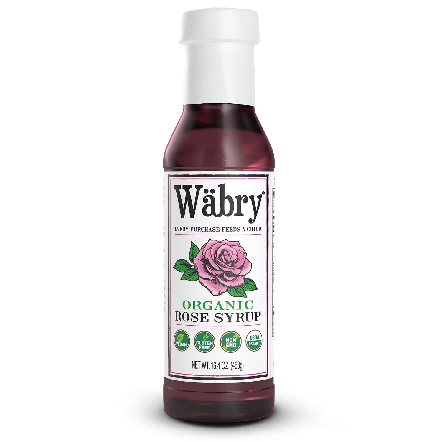 -Friendly Organic Rose Syrup 16.4oz – Non-GMO & Dye-Free Beverage Enhancer gallery