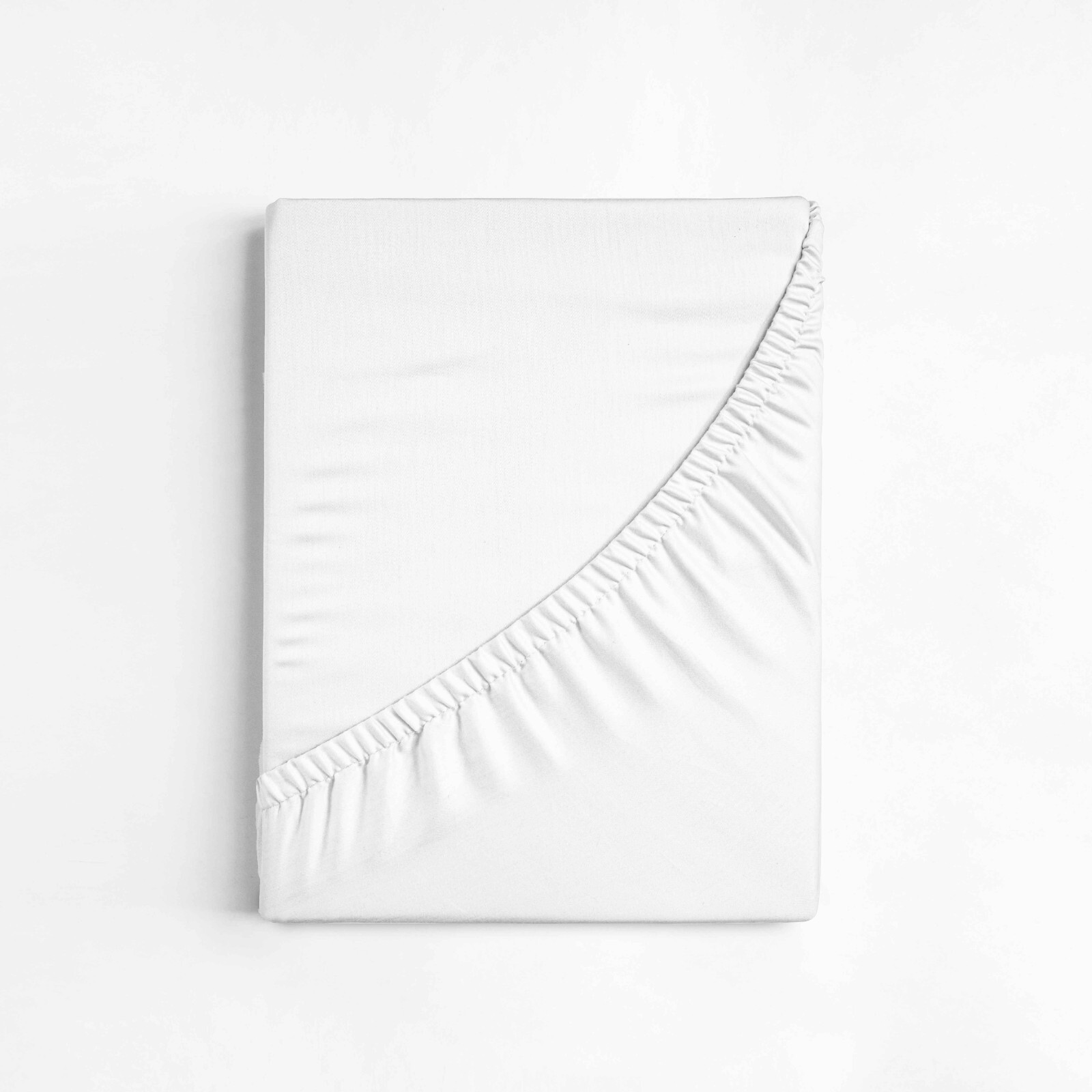 Gina Organic Cotton 300 Thread Count Percale Deep Pocket Fitted Bed Sheet gallery