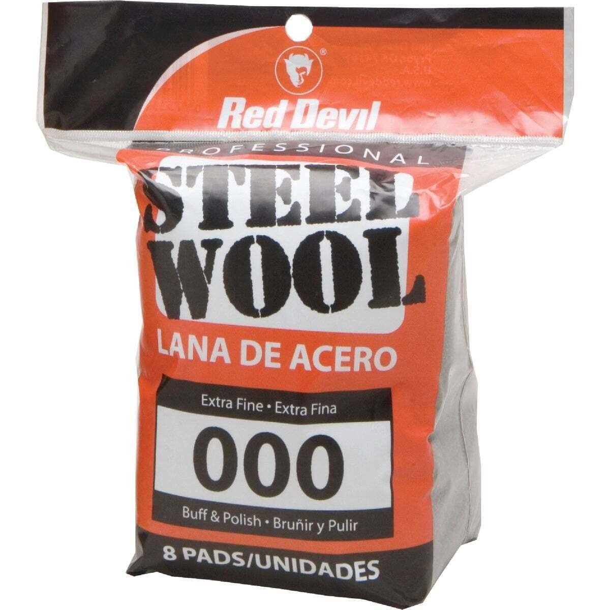 0321 Steel Wool, 000 Extra Fine (Pack of 8) gallery