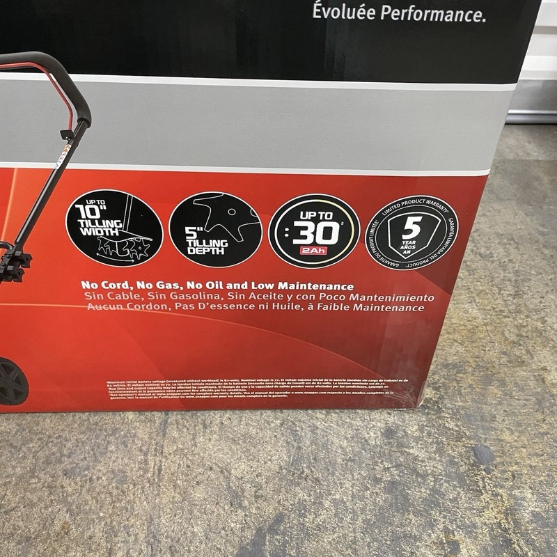 Snapper XD 82V MAX Cordless Electric Cultivator 10Inch Tilling Width (Tool Only) gallery