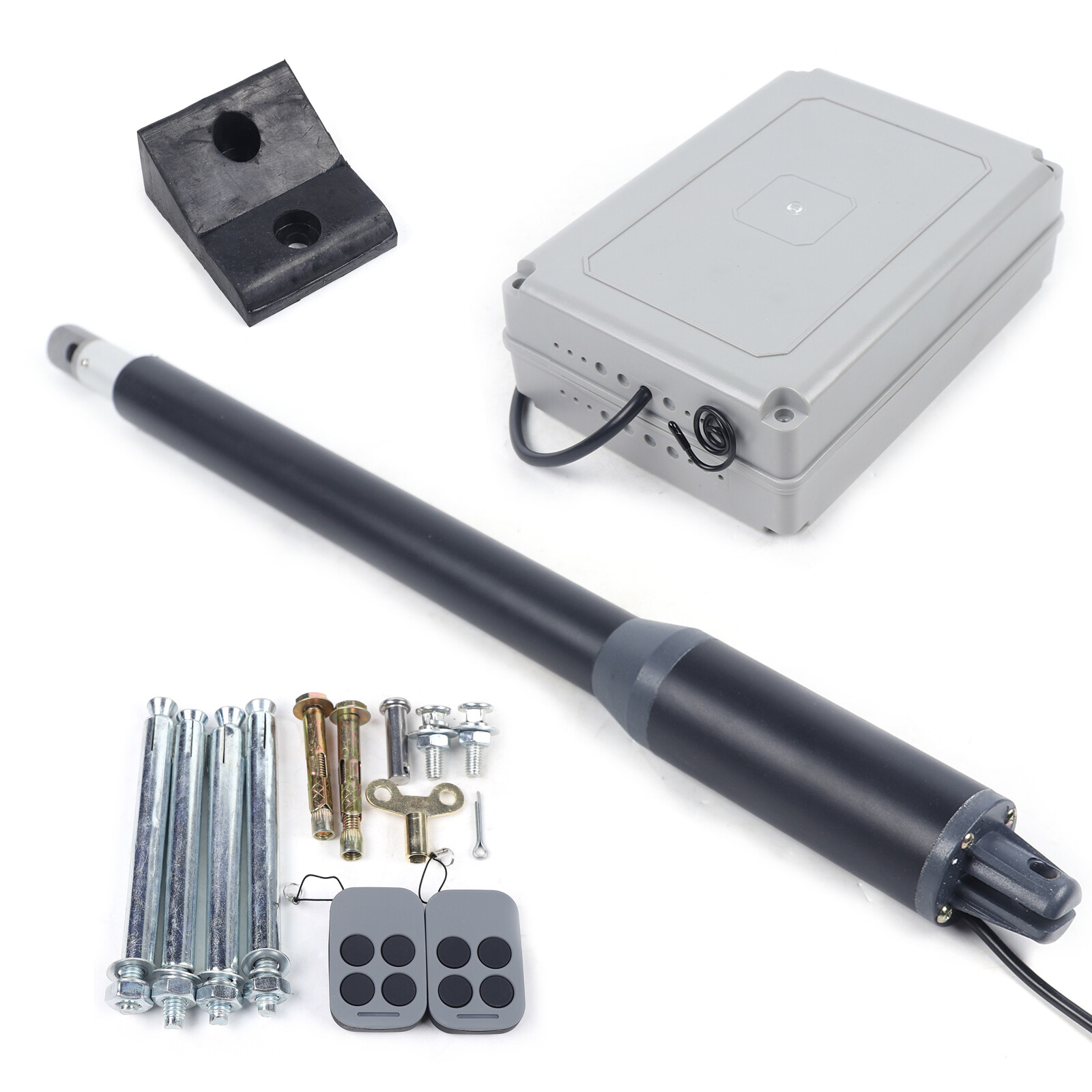 Automatic Gate Opener Single/Dual Swing Gate Opener Kit up to 662lbs with Remote gallery