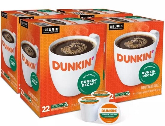 Dunkin' Decaf Coffee, Medium roast, 88count. Free Shipping gallery