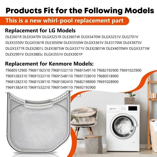 Replacement Lint Screen Filter for LG Kenmore Sears Dryers ADQ56656401,PS3531962 gallery