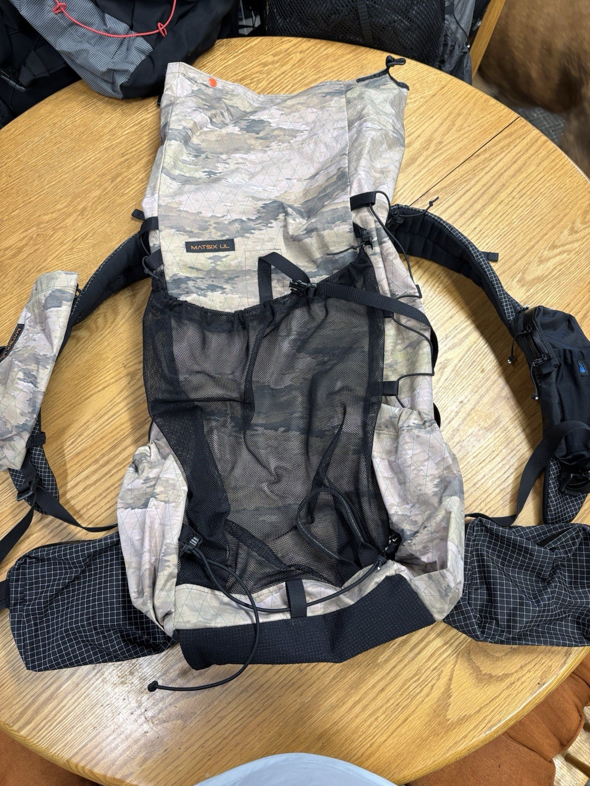 ultralite backpacking Bag With Upgrades   2