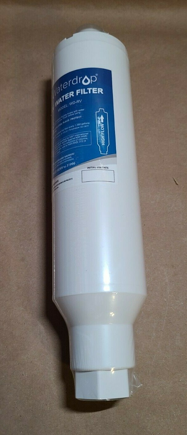 WD-RV RV & Marine Inline Water Filter For Boats Trailer Campers NIP gallery