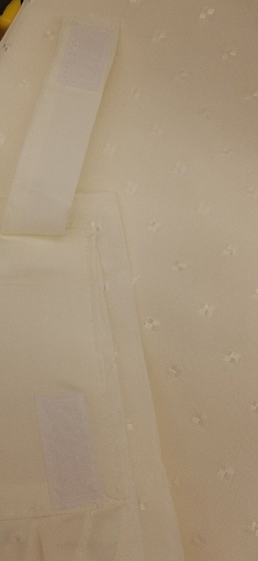 HOOKLESS Absolute Shower Curtain Fabric Liner WITH 52x12 Tailored Window Valance gallery