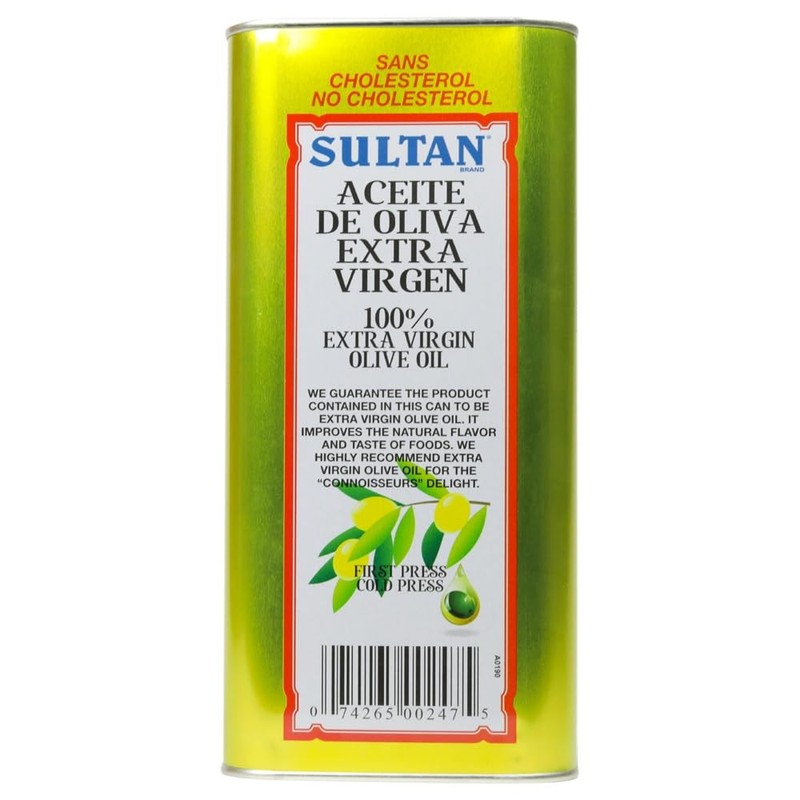 Sultan Premium Extra Virgin Olive Oil – First Cold-Pressed Rich Fruity Flavor gallery