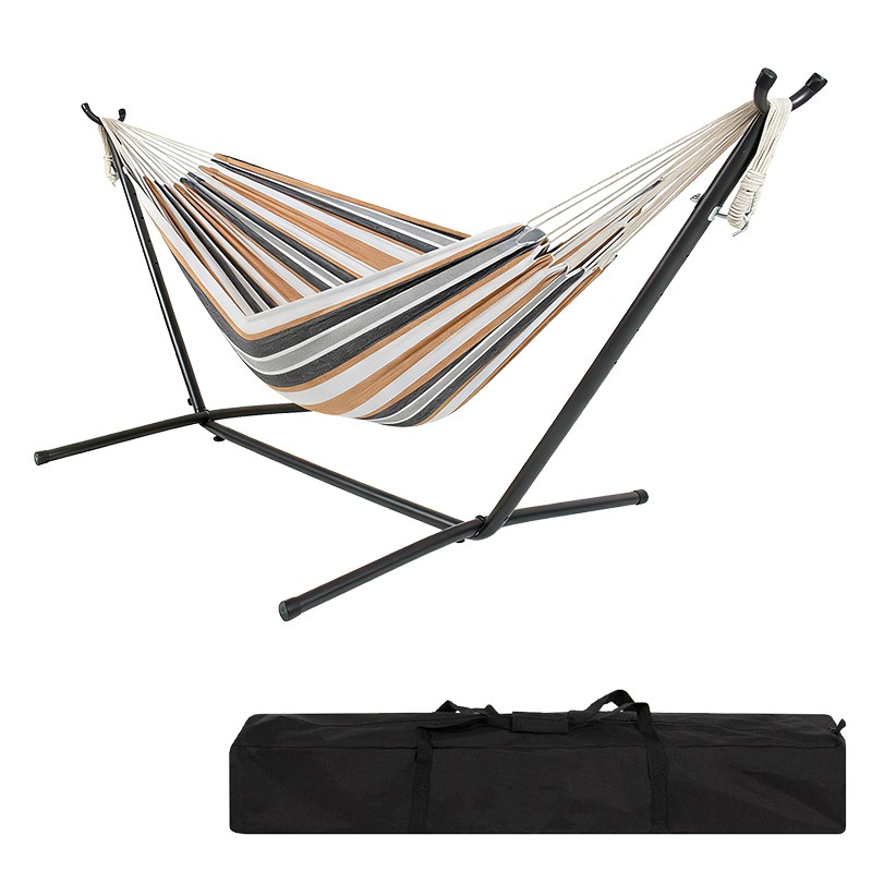 Portable Camping Hammock with Stand Outdoor Patio Swing for 2 Person Carrying gallery