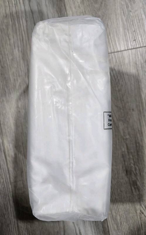Threshold KING Performance Flat Sheet Cotton Sateen Cream 400 Thread Count NEW gallery
