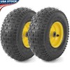Heavy-Duty Lawn Mower Tire & Wheel Set 13x5.00-6 Tubeless All-Terrain Traction gallery