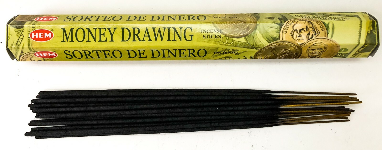 Hem Money Drawing Incense Sticks - Pick 20-40-80-100-120-160-200 Free Shipping gallery