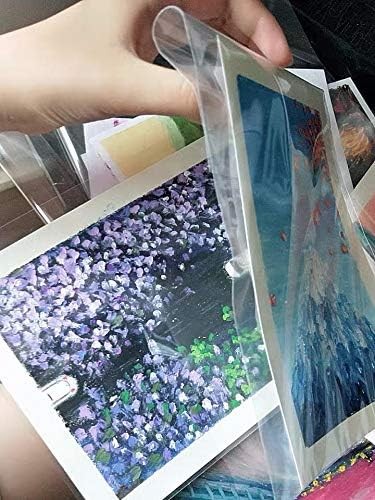 Delatanus 150 Pcs 5-1/2'' x 7-1/2'' Clear 150 count (Pack of 1), clear gallery