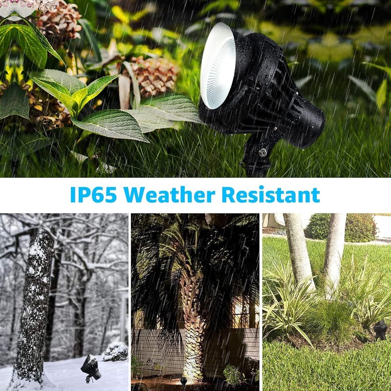 LED 40W 5000K Daylight White Plug in Flag Pole Light 120V Ultra Bright Outdoo... gallery