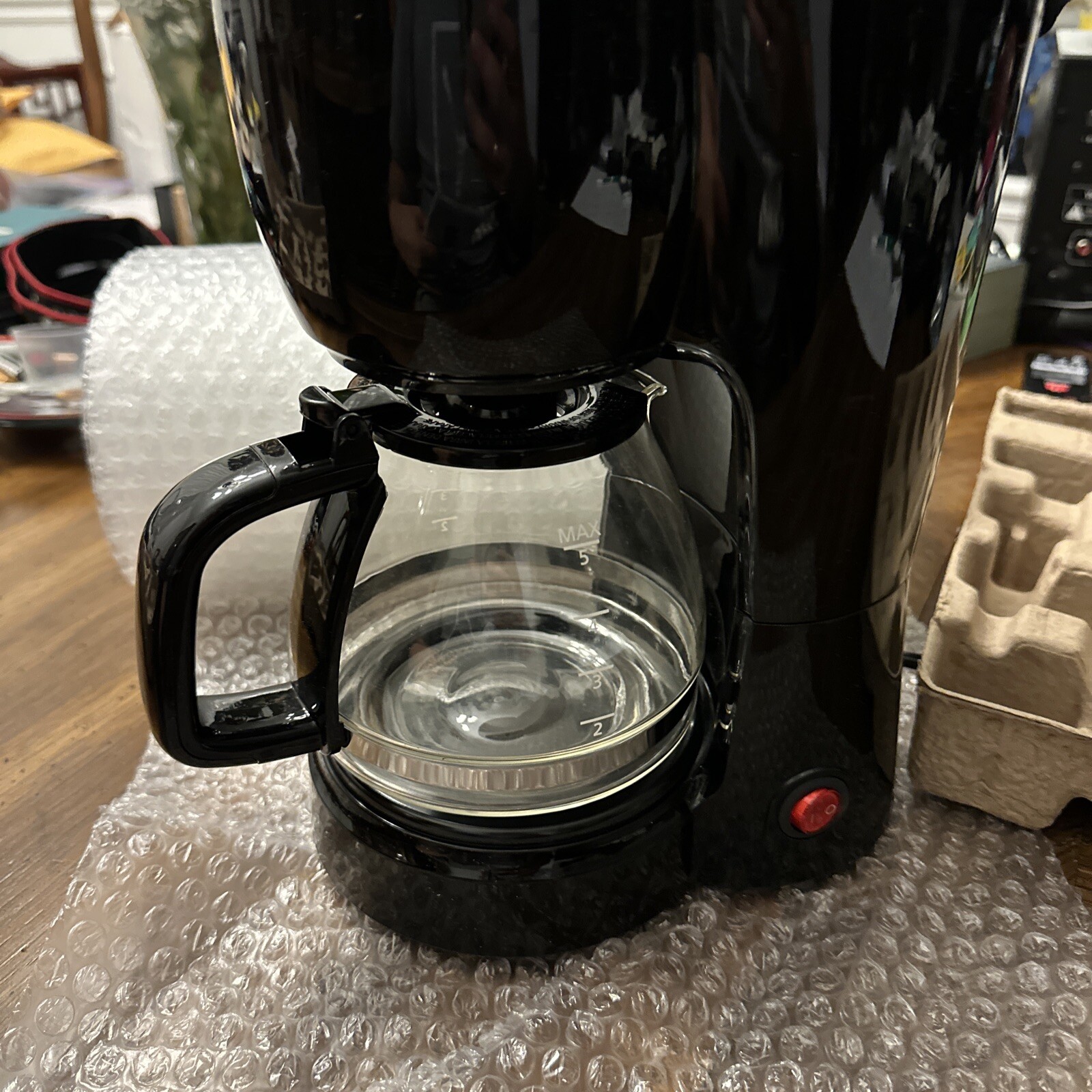 Mainstays 5-Cup Coffee Maker Removable Filter Basket 120V/60Hz/700W Black gallery