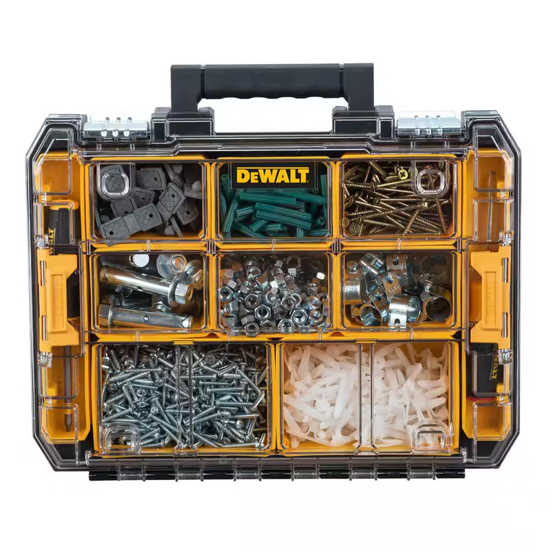 TSTAK V 7 In. Stackable 9-Compartment Small Parts & Tool Storage Organizer gallery