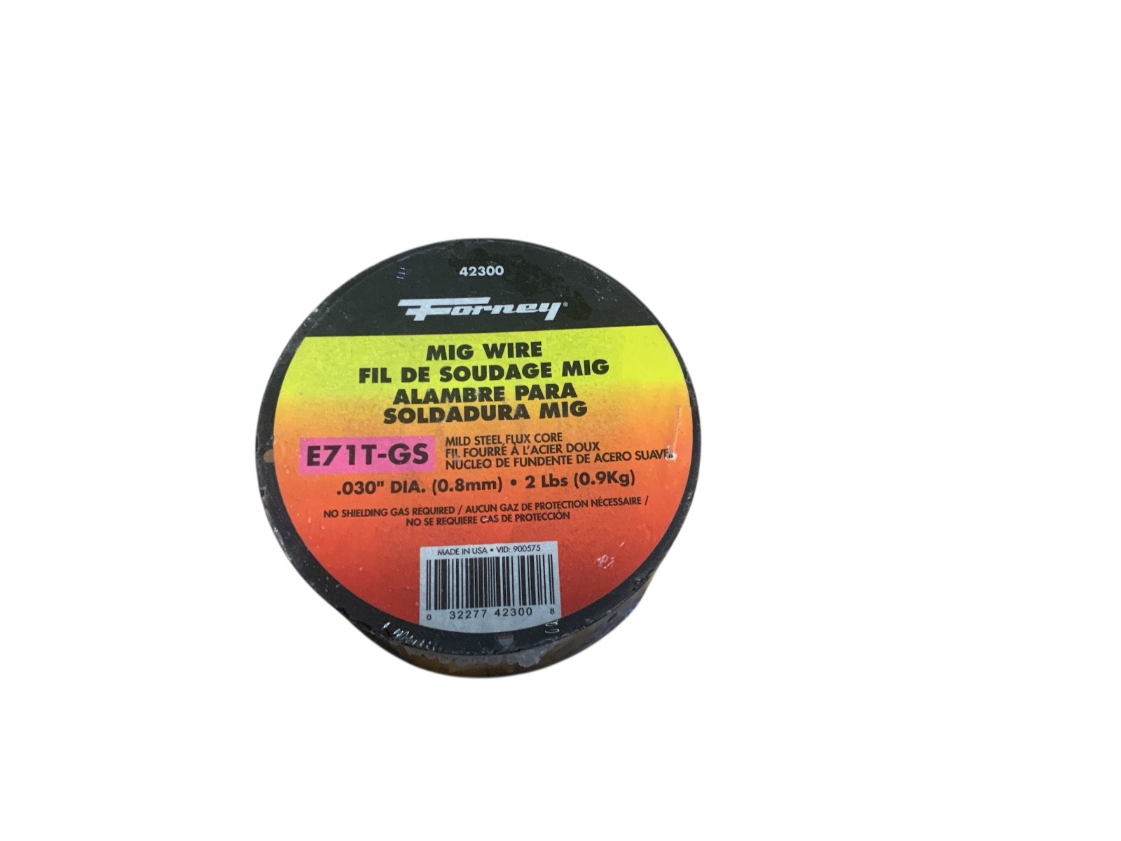 Forney 42300 Flux Core Mig Wire, Mild Steel E71TGS.030-Diameter, 2-Pound Spool gallery