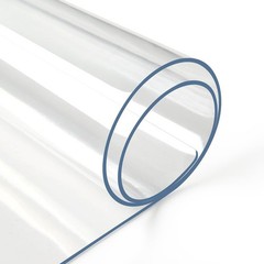 2mm Thick Clear Table Cover Protector 36 x 60 Inch, Plastic Table Cover Recta…