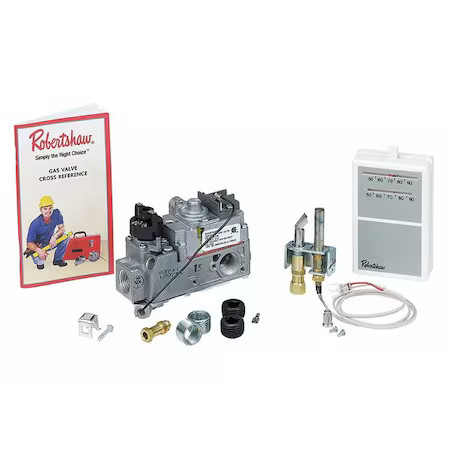 Robertshaw 710-296 Millivolt Kit, Natural Gas, Pilot, 750 Mv, 3.5 In Wc, Low gallery