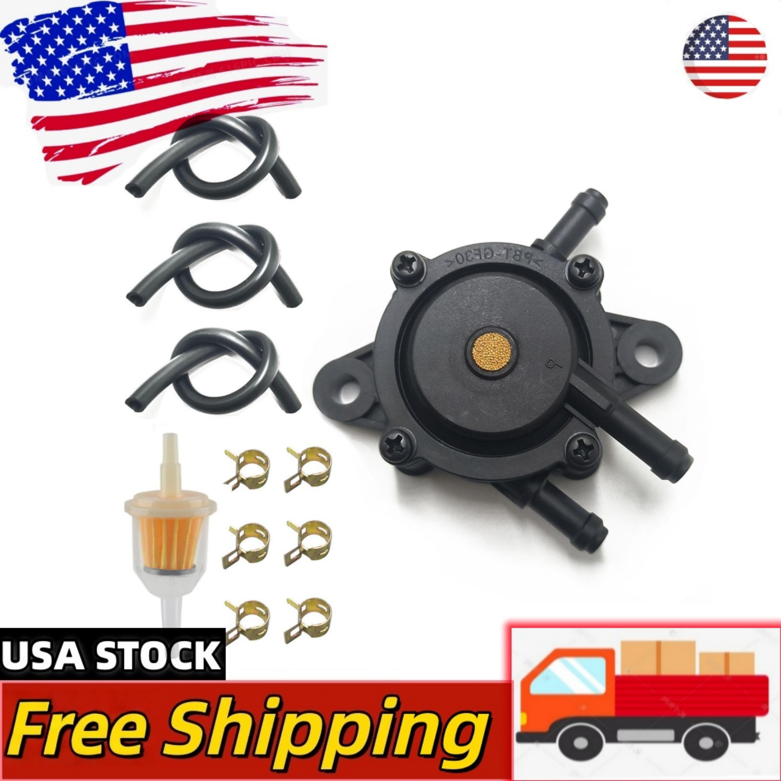 Fuel Pump with Filter and Oil Hose Compatible For Ko-hler 17HP-25HP Briggs gallery