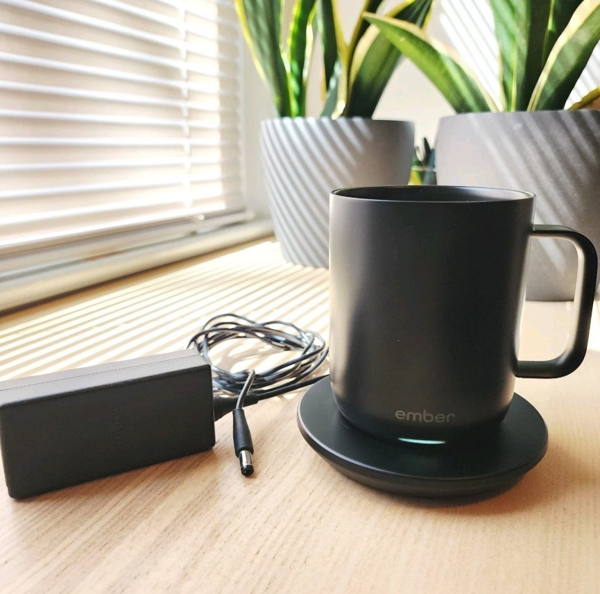 Ember App Temperature Control Smart Mug 2 10 Oz Heated Coffee Mug Black gallery