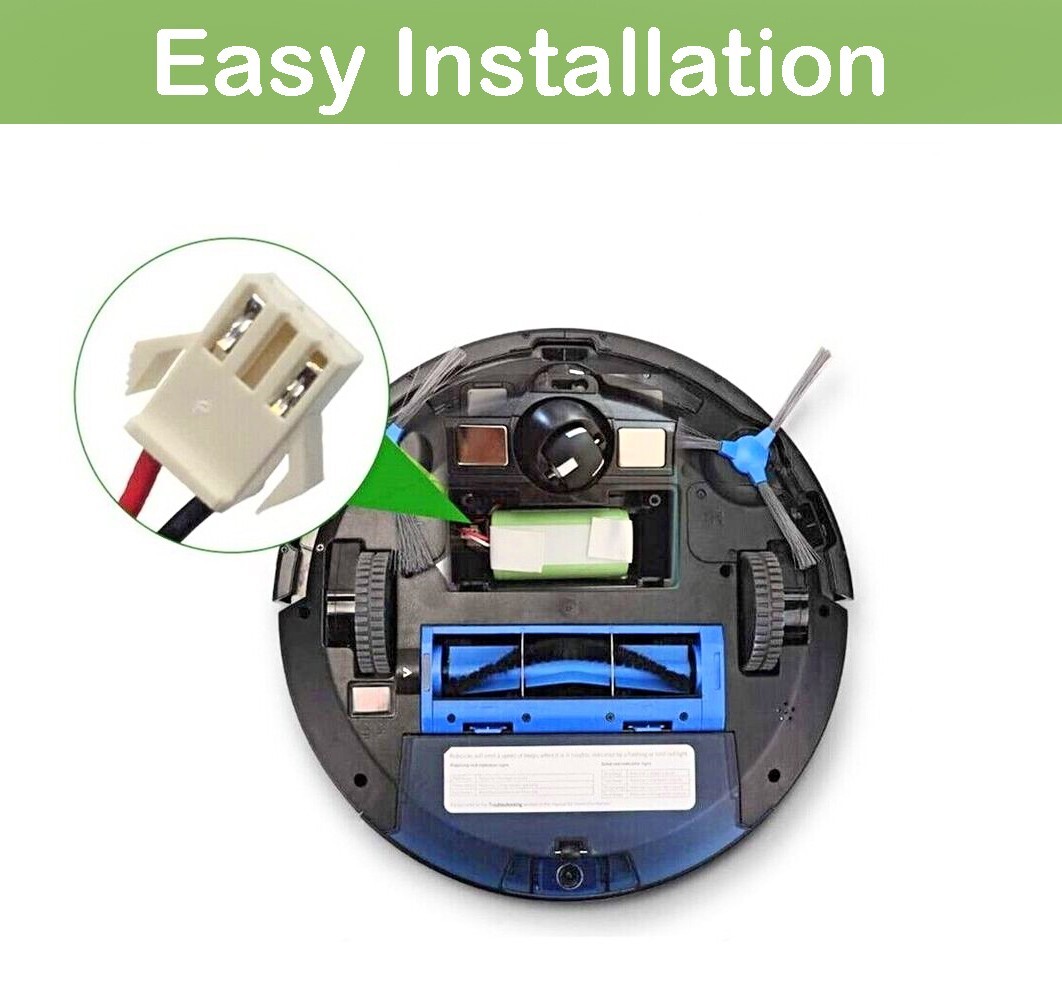 Genuine Li-ion Battery Replacement for Ecovacs Deebot Eufy RoboVac 14.4v 2600mAh gallery