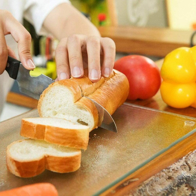 Glass Cutting Board Or Counter Saver, 12 x 15 Inches gallery