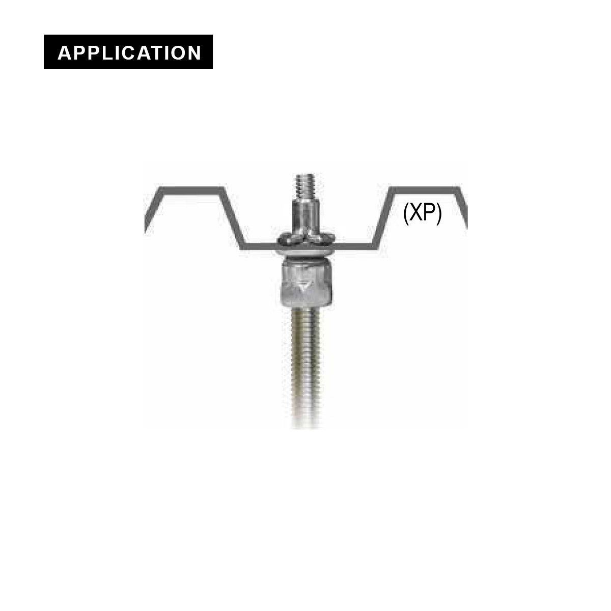 Sammys XP 35 3/8 Inch Vertical Threaded Rod, Steel Electro-Zinc Finish 25 Pieces gallery
