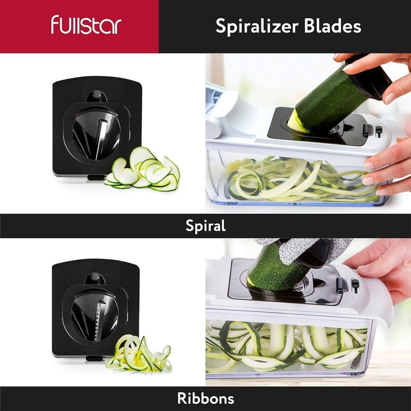 Vegetable Chopper - Food Chopper - Onion Chopper - Vegetable Slicer & Spiralizer gallery