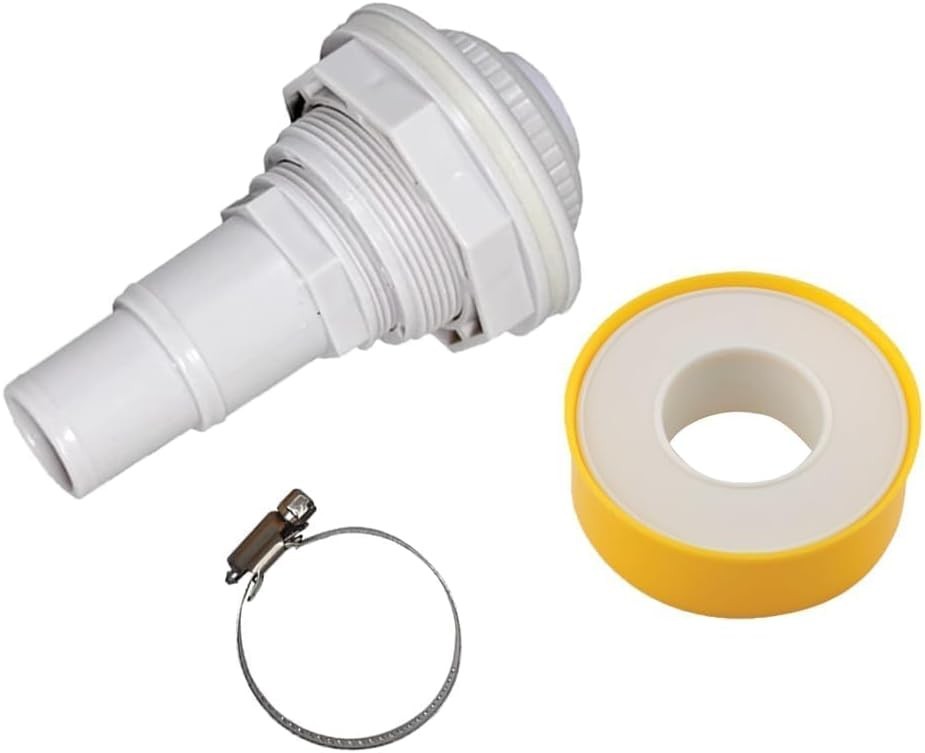 Complete Pool Return Jet Kit - Stainless Steel Fittings for Above Ground Pools