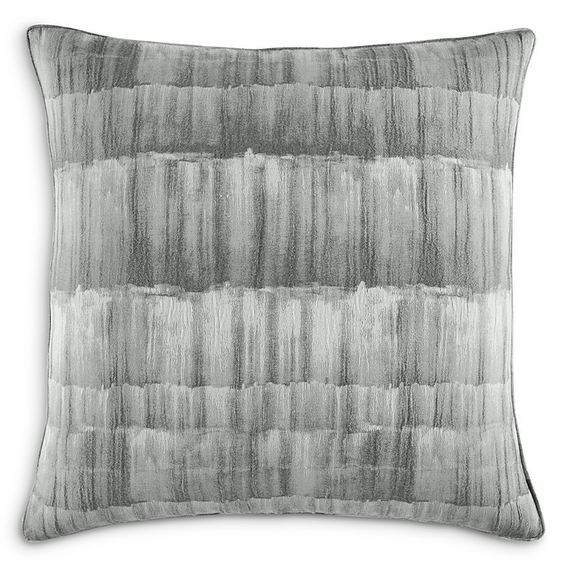 Hudson Park Collection Brushed Texture Stripe Euro Sham - 26x26 gallery