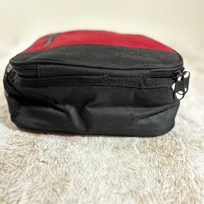 Dickies Maroon & Black Soft-Sided Lunch Box Cooler Bag gallery