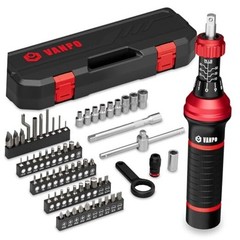 Torque Screwdriver for Electronics & Bike, 10-60 in.lb,64 10-60 in.lb 64 Pcs