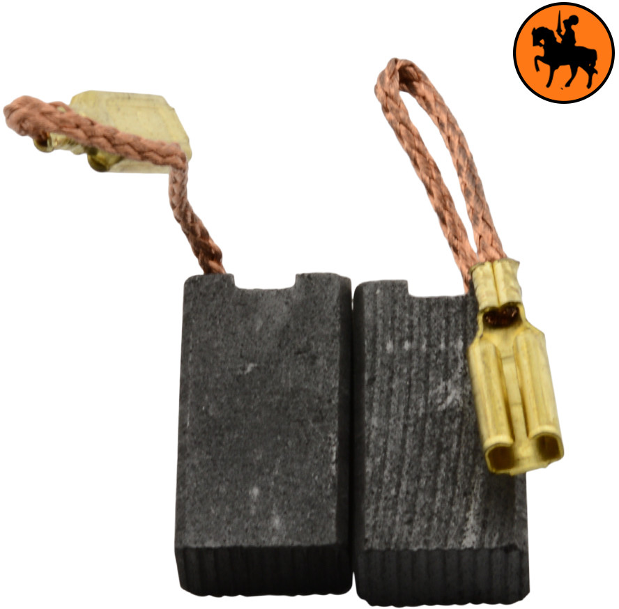 Carbon Brushes for Kress Grinder WS6375 - 0.20x0.31x0.57'' - Replaces 24837 gallery