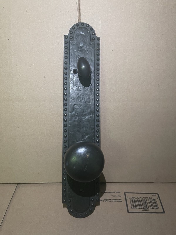 Signature HW Marconi Solid Bronze Entrance Door Set, *INCOMPLETE READ DESC* gallery