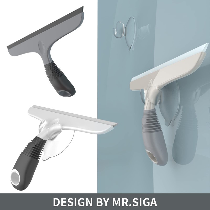 MR.SIGA Multi-Purpose Silicon Squeegee for Window, Glass, Shower Door, Car gallery