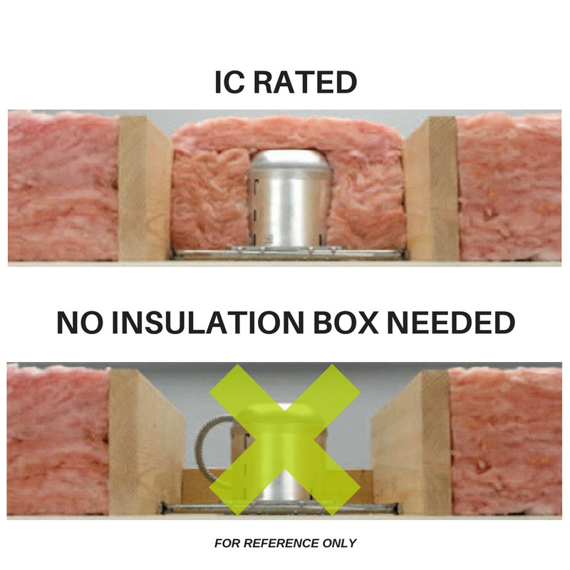 [12 Pack] 4" Inch Remodel Recessed Can Pot Light Housing - UL IC Air Tight LED gallery