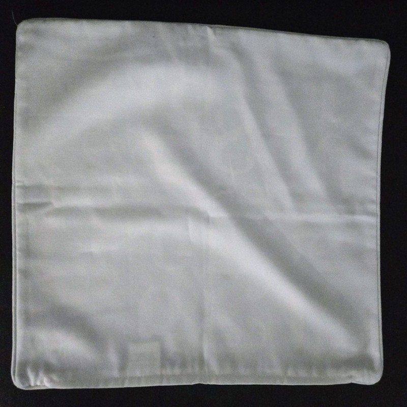 Throw Pillow Cover Grey with White Numbers Pattern 18"x 18" gallery