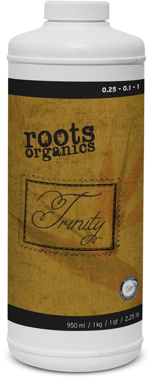 Roots Organics, Trinity, Organic Plant & Rhizosphere Growth Enhancer 1 Quart gallery
