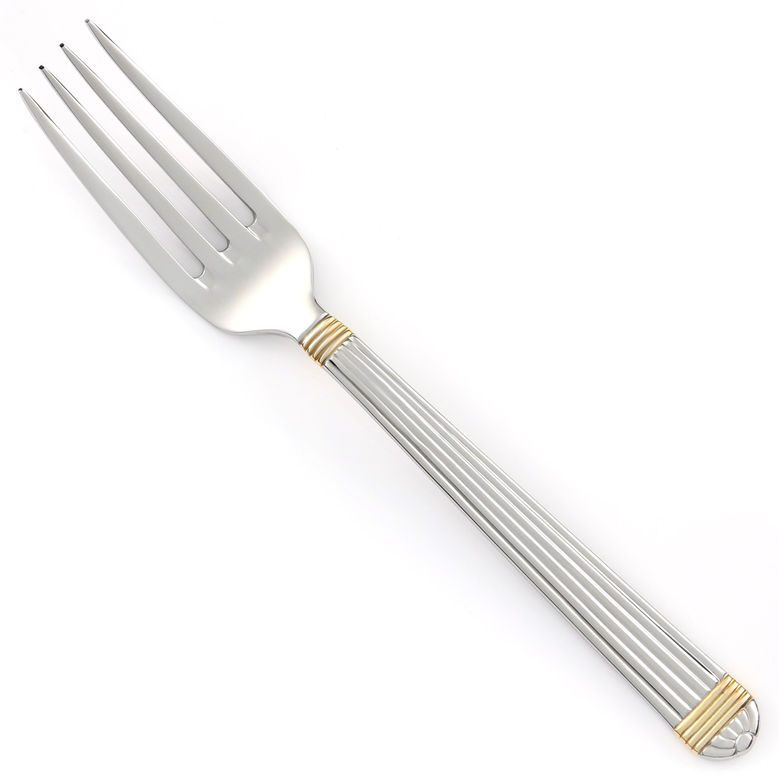 Christian Dior GAUDRON GOLD ACCENT Stainless Glossy Silverware Flatware CHOICE gallery
