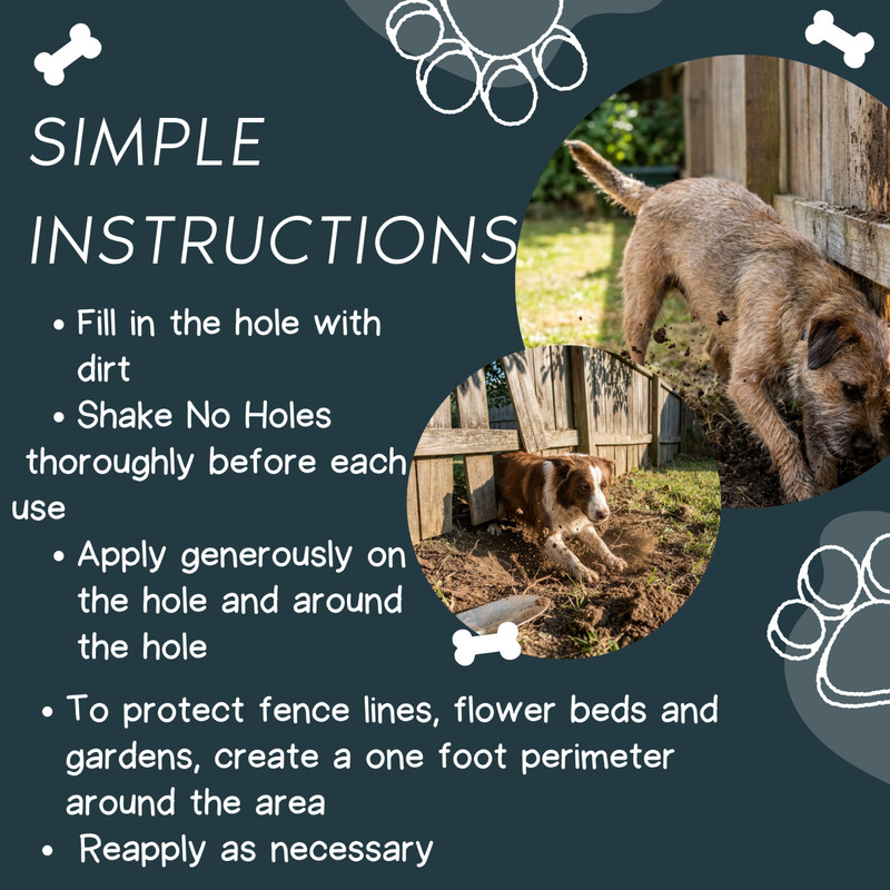 Stop Digging Dogs; Zone Protects No Holes Keeps Dogs Digging in Yards, Fences gallery