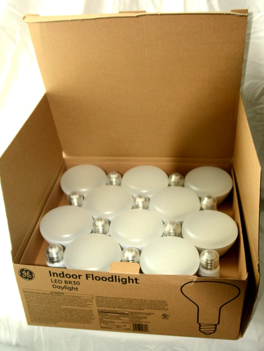 * GE LED 65-Watt EQ LED Br30 Daylight Flood Light Bulb (20-Pack) gallery