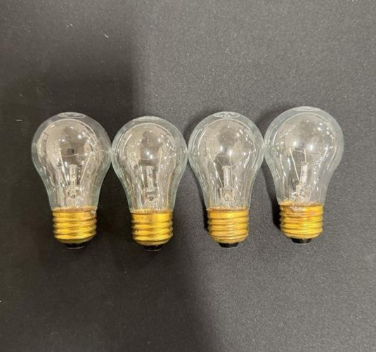 4pack - 40w Havells Appliance Bulbs - Clear 40 watt A15 130v gallery