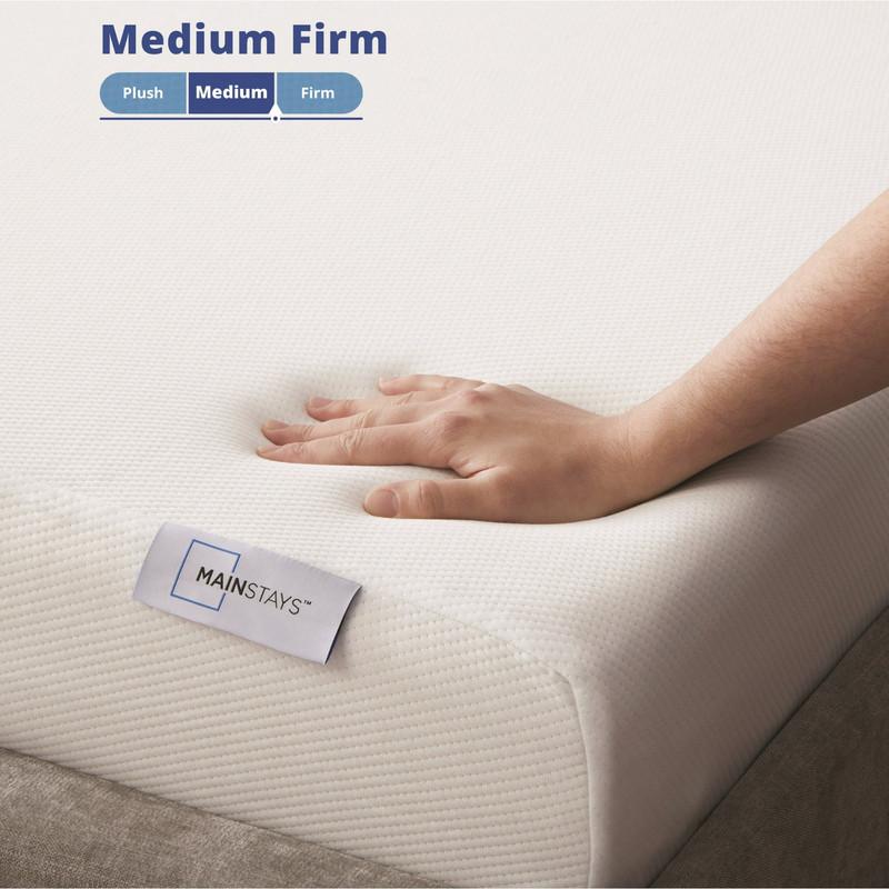 Mainstays 8” Medium Firm Memory Foam Mattress, Twin gallery