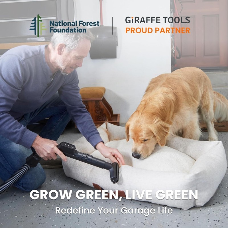 Giraffe Tools Wet Dry Vacuum Cleaner with 30FT Retractable Hose--Remote Control gallery