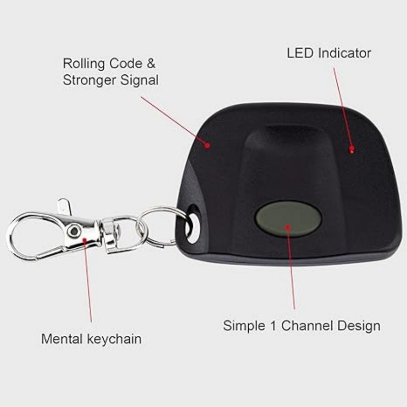 2PCS Garage & Gate Door Remote Control Opener Transmitter 10 digit EZ Code M300 gallery