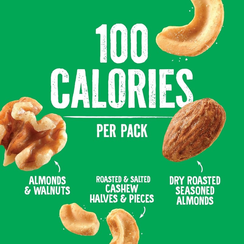 Emerald Nuts Mixed Nuts Variety Pack 18ct (1-Pack) , 100-Calorie Individual Pack gallery
