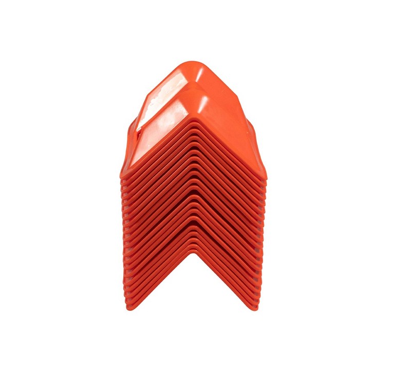 120 Pcs 4"x10" Orange Flatbed Corner Protector V Shaped with Carrying Case gallery