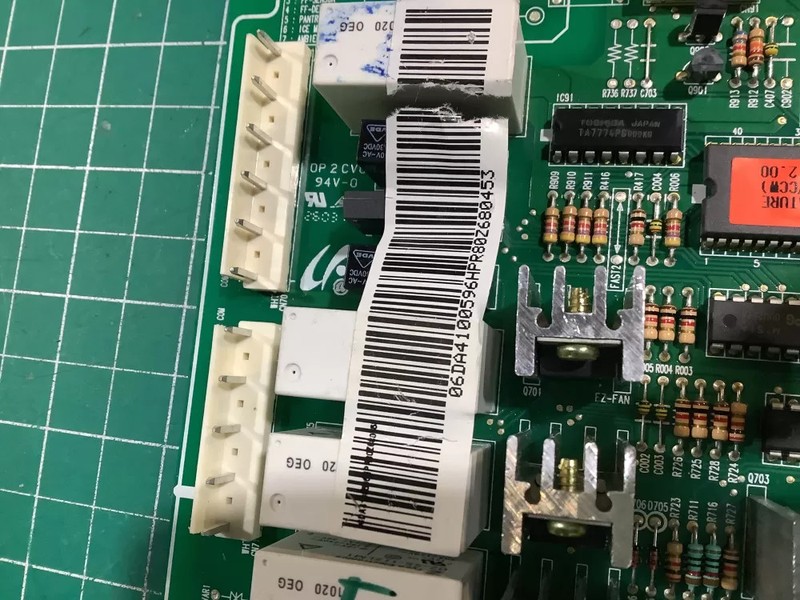 Samsung DA41 00596H Refrigerator Control Board AZ165318 | NR2549 gallery