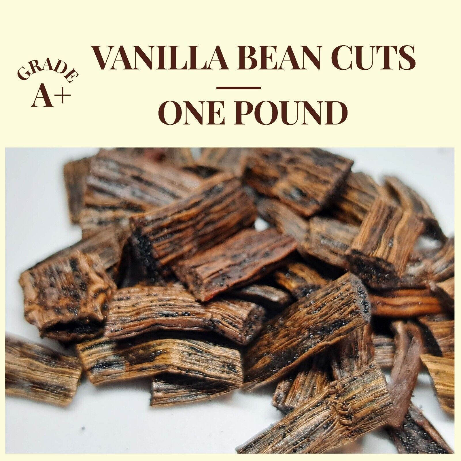 Vanilla Beans Cut - 1 Pound Vanilla Beans Grade B, Best Vanilla Bean For Extract gallery
